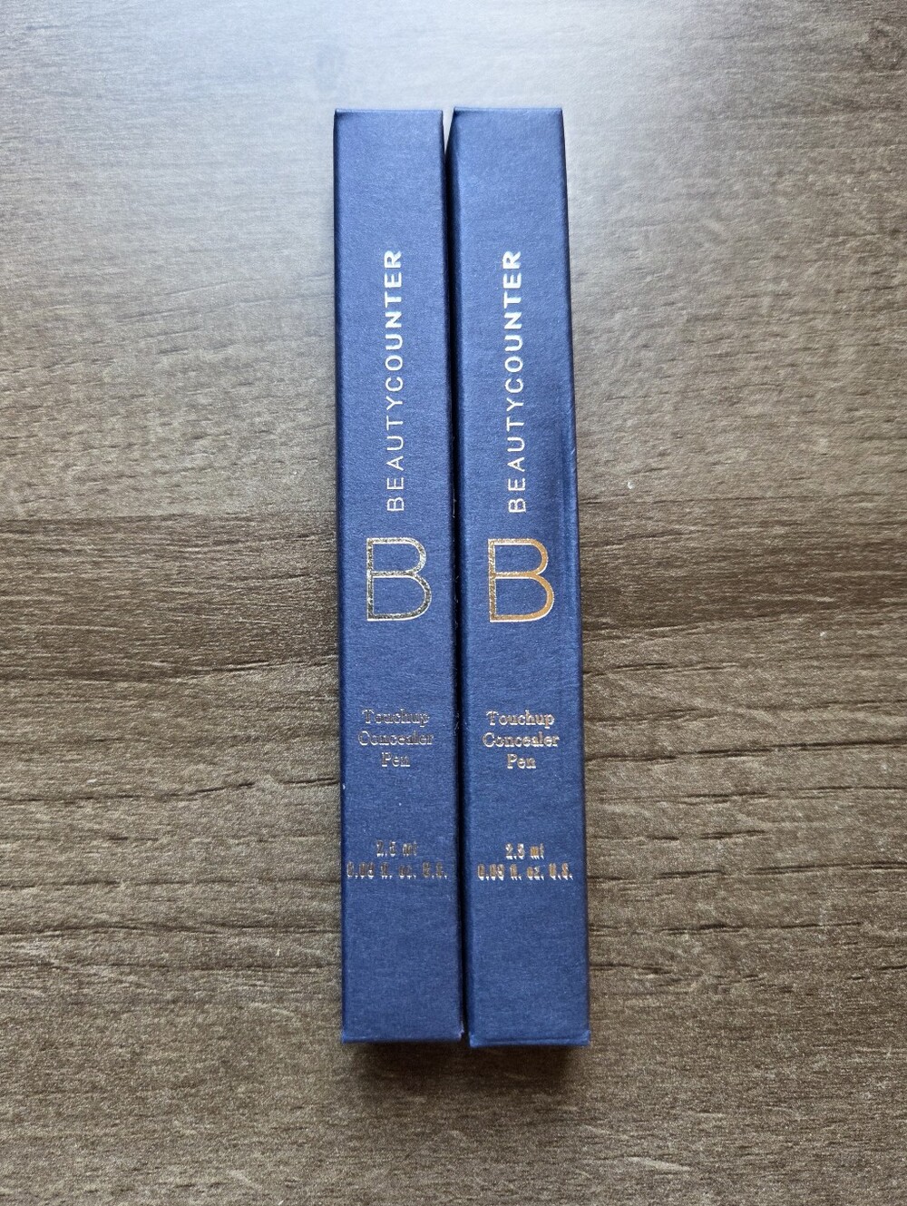 Beautycounter Touchup Concealer Pen Medium Dark Fonce 2.5 ML Set of 2